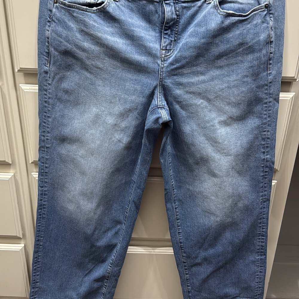 Torrid Flare Jeans in Light Blue